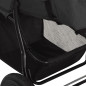 Poussette pour bébé Anthracite Acier