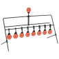 Cible de tir avec réinitialisation automatique et 8+1 cibles