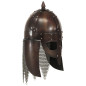 Casque de guerrier viking antique pour GN Cuivre Acier