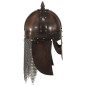 Casque de guerrier viking antique pour GN Cuivre Acier