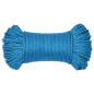 Corde de travail Bleu 6 mm 25 m Polypropylène