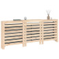 Cache radiateur 210x21x85 cm Bois massif de pin