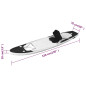 Ensemble de planche SUP gonflable Noir 330x76x10 cm