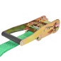 Corde lâche pour slackline 15 m x 50 mm 150 kg Vert