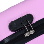 Ensemble de valises rigides 2 pcs Rose ABS