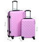 Ensemble de valises rigides 2 pcs Rose ABS