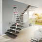 Hailo Plateforme d escalier TP1 Aluminium