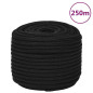 Corde de travail Noir 14 mm 250 m Polyester