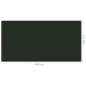 Tapis de tente 200x400 cm Vert foncé