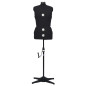 Mannequin de robe ajustable pour femme Noir M Taille 40 46