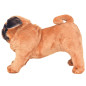 Jouet en peluche Chien de race Pug Marron clair XXL