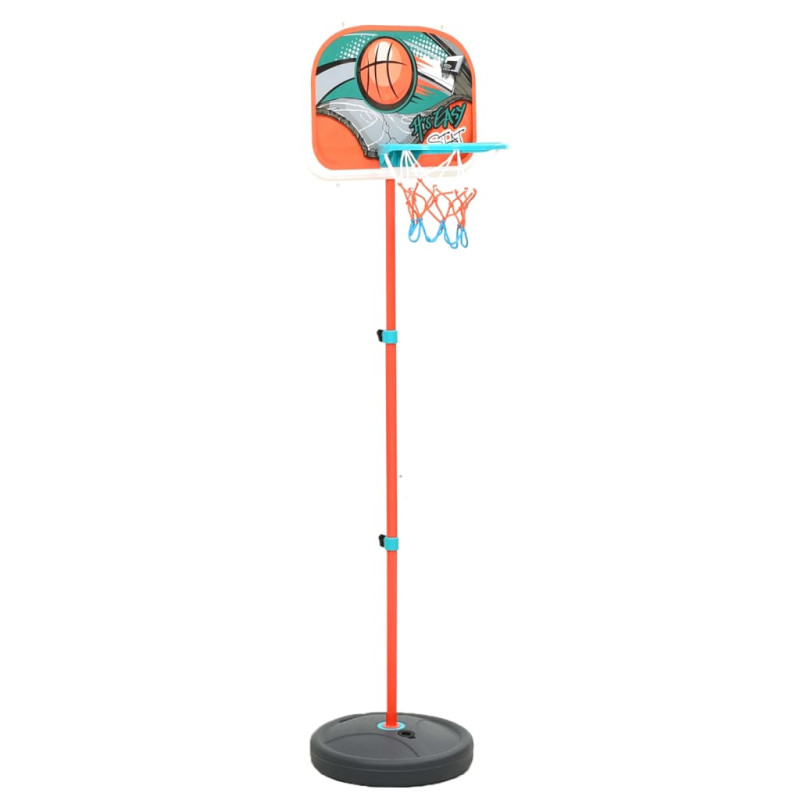 Ensemble de basket portable réglable 133 160 cm