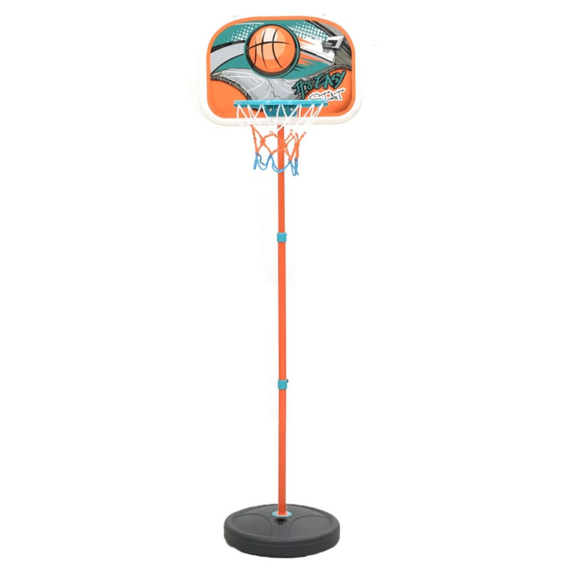 Ensemble de basket portable réglable 133 160 cm