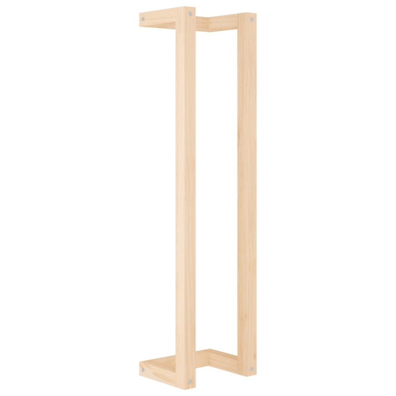 Porte serviette 23x18x90 cm Bois de pin massif