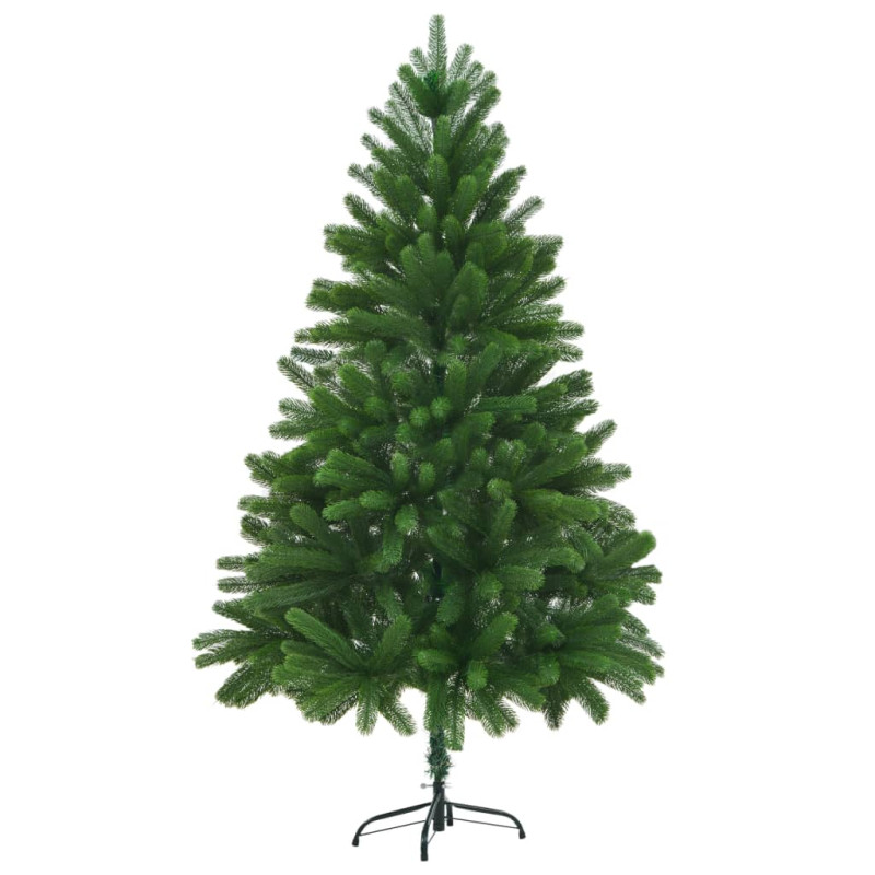 Arbre de Noël artificiel aiguilles réalistes 210 cm vert