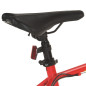 Vélo de montagne 21 vitesses Roues de 27,5 pouces 42 cm Rouge