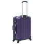 Valise rigide 3 pcs Violet ABS