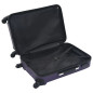 Valise rigide 3 pcs Violet ABS