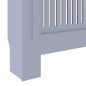 Cache radiateur MDF Gris 205 cm