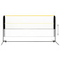 Filet de badminton réglable 300x103x94 158 cm Métal 