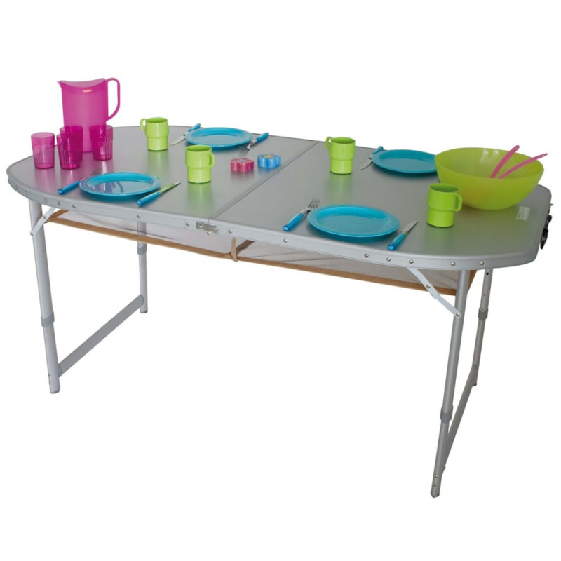 Eurotrail Table de camping Crouzet 150x80 cm