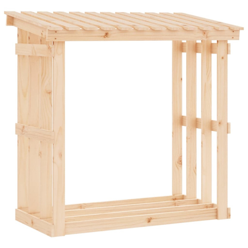 Support pour bois de chauffage 108x64,5x109 cm Bois de pin