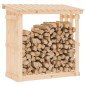 Support pour bois de chauffage 108x64,5x109 cm Bois de pin