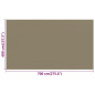 Tapis de tente Taupe 400x700 cm PEHD