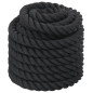 Corde de combat noir 15 m 11 kg polyester