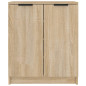 Armoire à chaussures Chêne Sonoma 59x35x70 cm Bois d ingénierie