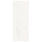 Support pour moniteur Blanc (39 72)x17x43 cm Bois de pin solide