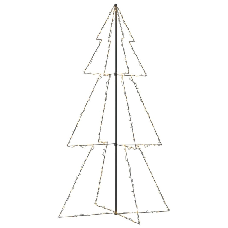 Arbre de Noël cône 300 LED d intérieur d extérieur 120x220 cm