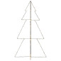 Arbre de Noël cône 300 LED d intérieur d extérieur 120x220 cm