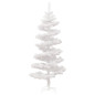 Arbre de Noël hélicoïdal pré éclairé et support blanc 180cm PVC