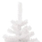 Arbre de Noël hélicoïdal pré éclairé et support blanc 180cm PVC