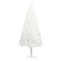 Arbre de Noël artificiel aiguilles réalistes blanc 180 cm