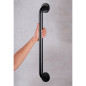 RIDDER Barre d appui 60 cm Noir Aluminium