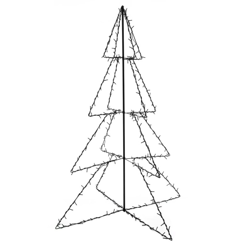 Arbre de Noël cône 240 LED d intérieur d extérieur 115x150 cm