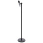 Sunred Chauffage sur pied Royal Diamond Dark 2500 W Noir