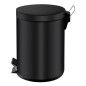 EKO Poubelle à pédale Classic 5 L Noir