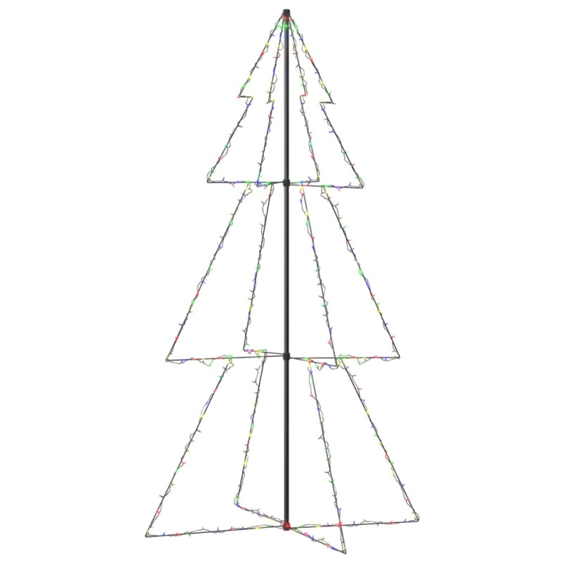 Arbre de Noël cône 300 LED d intérieur d extérieur 120x220 cm