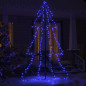 Arbre de Noël cône 240 LED d intérieur d extérieur 118x180 cm