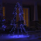 Arbre de Noël cône 160 LED d intérieur d extérieur 78x120 cm