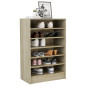 Armoire à chaussures Chêne Sonoma 60x35x92 cm Bois d’ingénierie