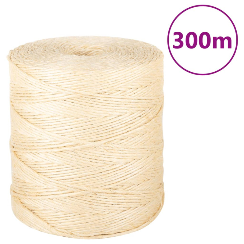 Corde 100 % sisal 2 mm 300 m