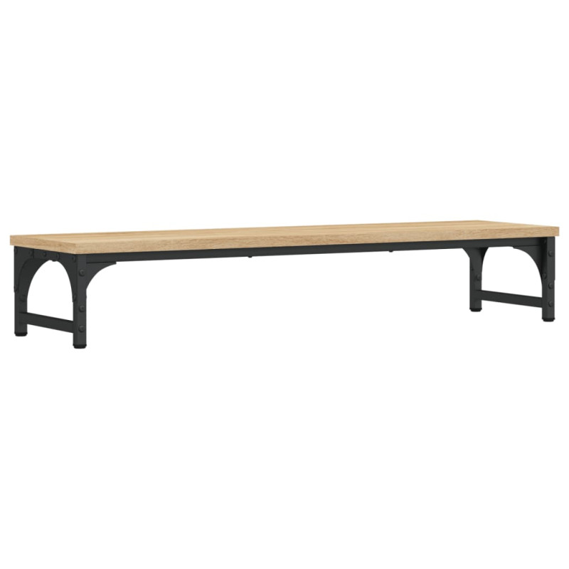 Support de moniteur chêne sonoma 85x23x15,5cm bois d ingénierie