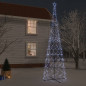 Arbre de Noël cône 3000 LED Blanc froid 230x800 cm