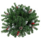 Arbre de Noël artificiel pré éclairé d allée vert 40 cm PVC