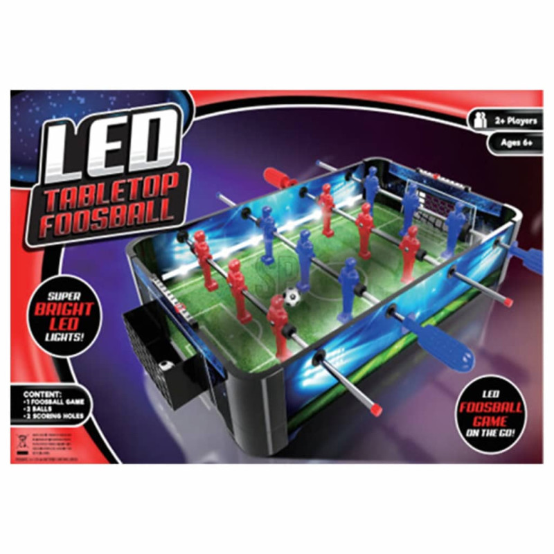 Tender Toys Babyfoot avec lumières LED 48,5x30x8,5 cm