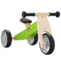 Vélo d équilibre pour enfants 2 in 1 vert